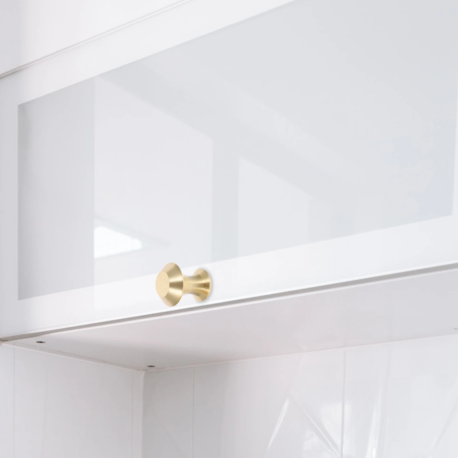 

2pcs All Handles Cabinet Cupboard Knobs Drawers Door Golden Door Knobs Pulls Vintage Brass Hardware