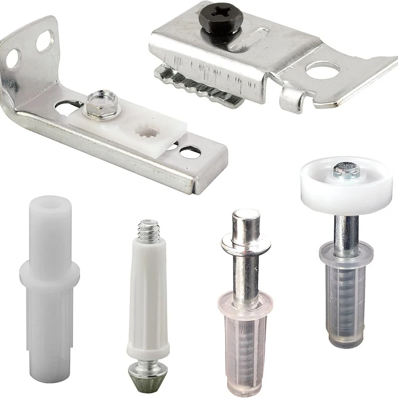 

Double Folding Door Hardware Repair Kit Metal Top Pivot Hardware Pack for Double Folded Door Hinges