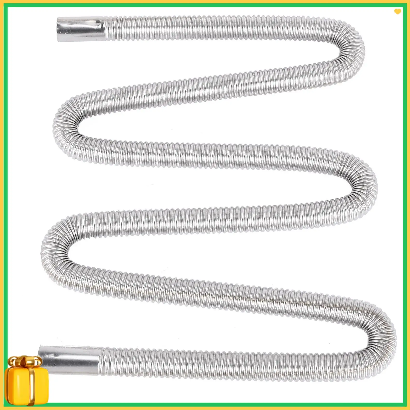 

Premium 200Cm Car Air Parking Heater Exhaust Pipe With 2 Clamps Fuel Tank Exhaust Pipe Hose Tube For Crude Oil-Heater