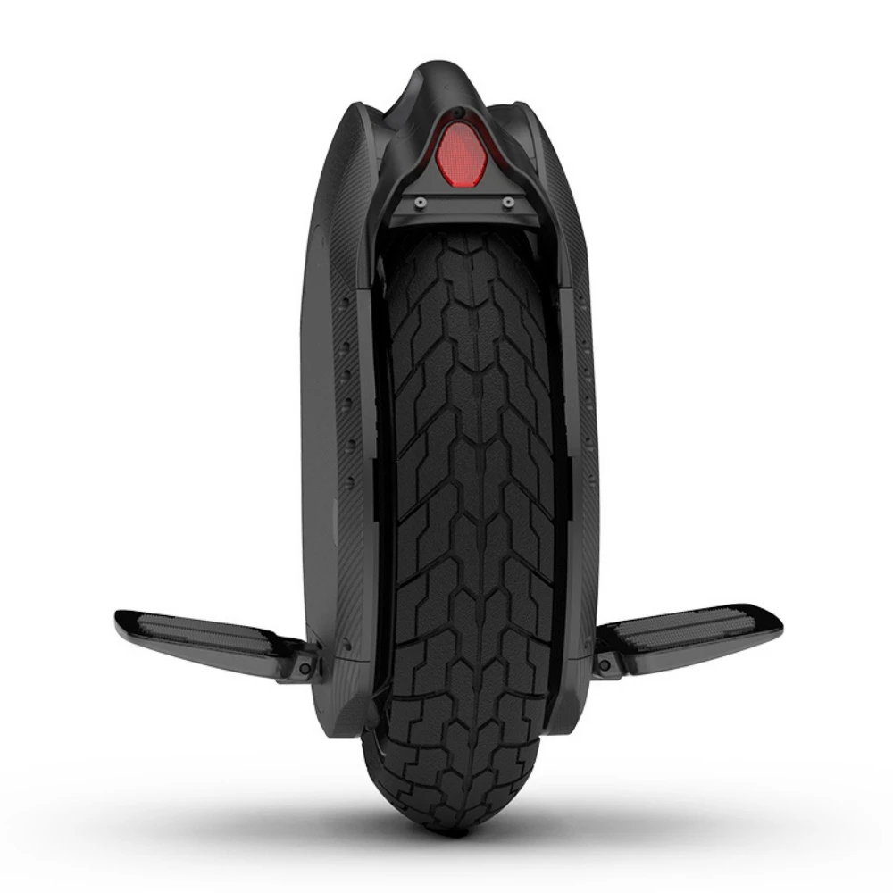 1200W 530WH 18 inch off road fat vacuum tires electric unicycle self balance scooter with LED Light and Built-in rod