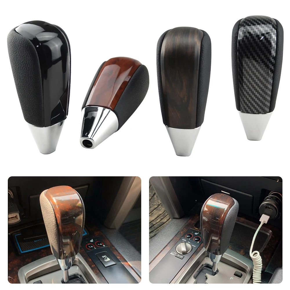 Car Gear Shift Knob For Toyota Land Cruiser 200 FJ20 2008-2017 Automatic Gear Knob Car Styling