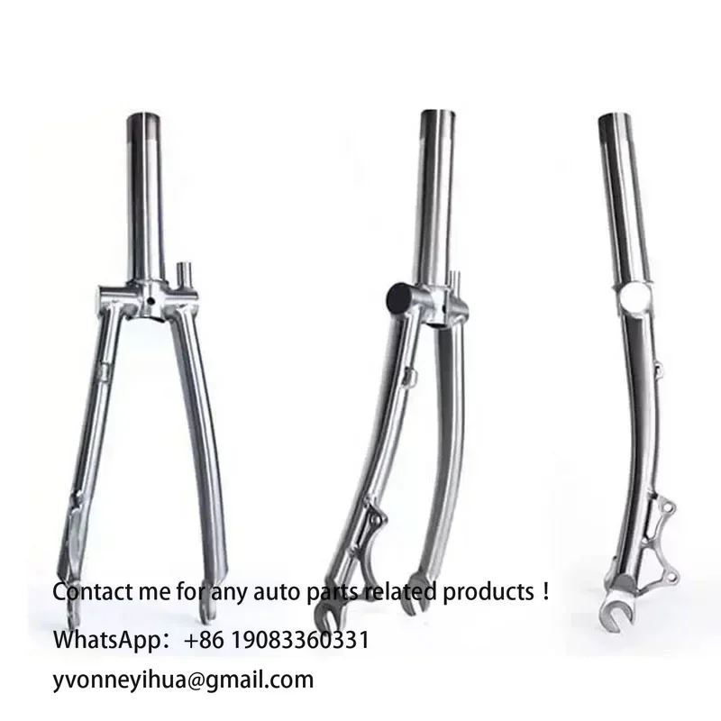 Trifold Folding Bike Titanium Suspension Fork 16 with Disc Brake