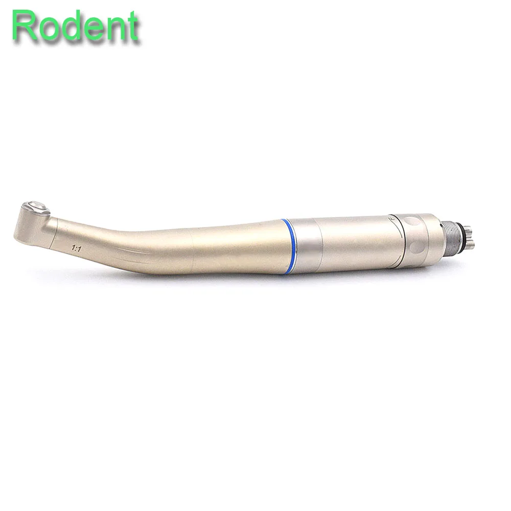 Dental 1:1 Inner Water Spray Fiber Optic Led Straight Surgical Handpiece With Low Speed Dental HP Dur For Micro Motor