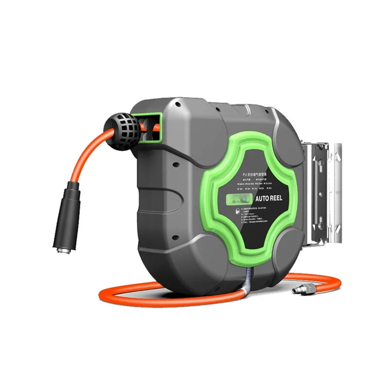 Carretel de Mangueira Retrátil Automático Reparação Automóvel Dedicada Retractor de Duto de ar Receptor de Tubulação Pneumática Beleza 10 m 15 m 20 m 25m