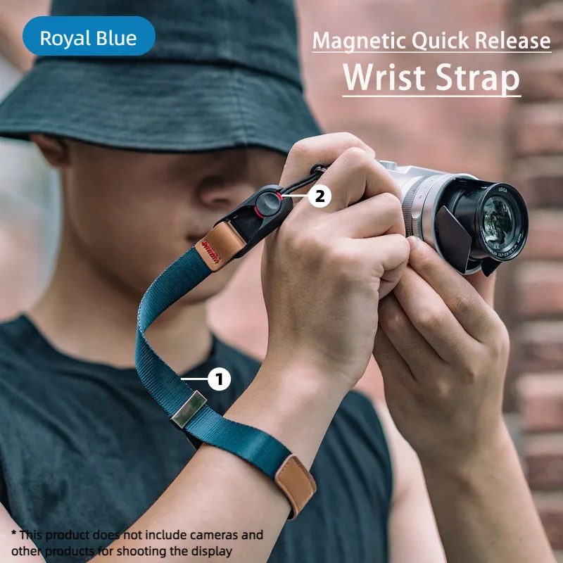 Magnetic Wrist Strap Quick Release Hand Belt Sling Rope For Sony Nikon Fuji Canon Olympus Panasonic Leica SLR Camera Accessories