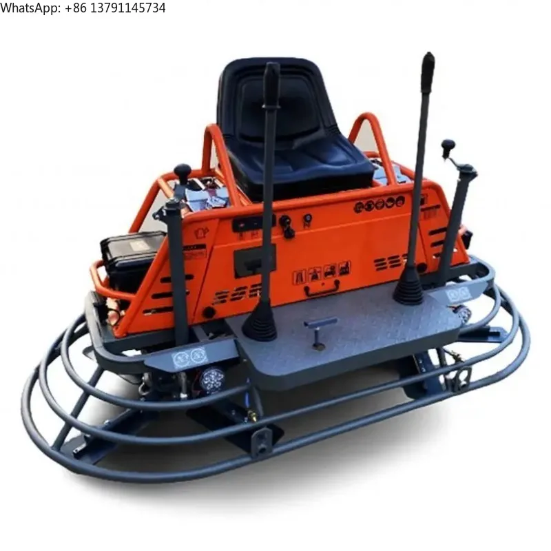 

Factory Exported Around the World Driving Type Finishing Machine Ride on Automation Concrete Power Trowel
