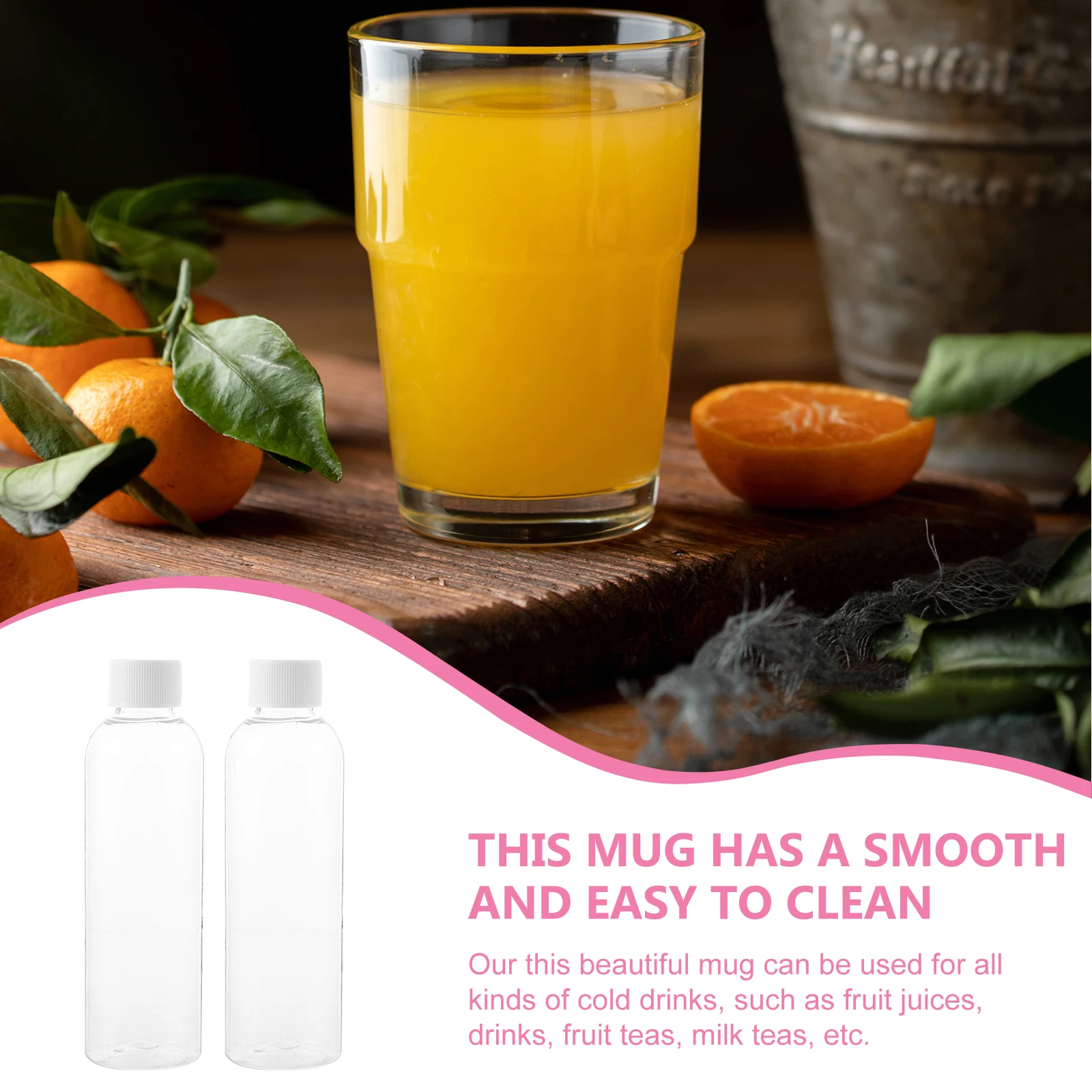 

Dropper Bottles Plastic Juice Containers Transparent Portable Small for Liquids Milk
