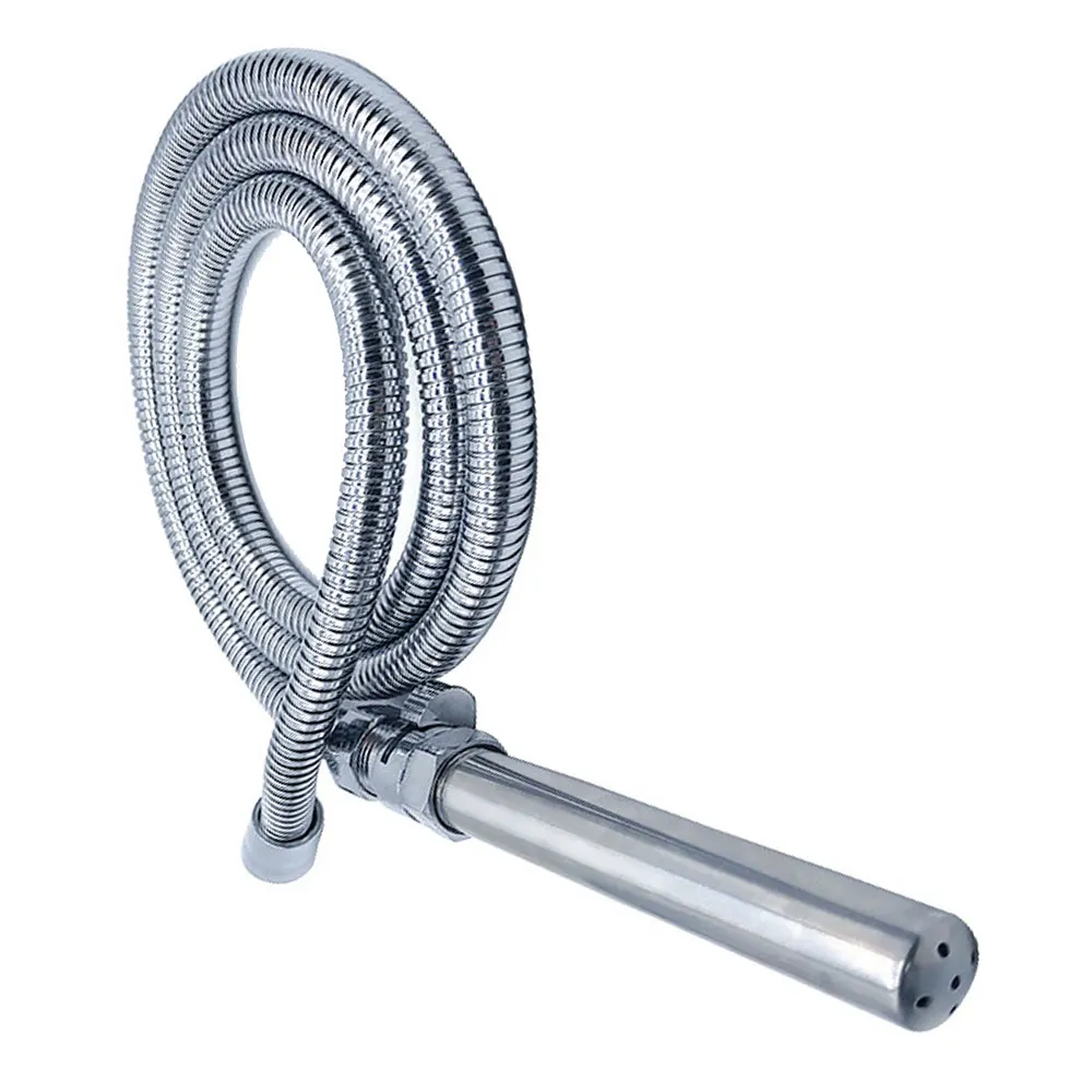 Stainless Steel Bidet Vagina Cleaning Enema Shot Deep Shower Enema Douche Anal Cleaning System Nozzle Tip Bathroom Accessories