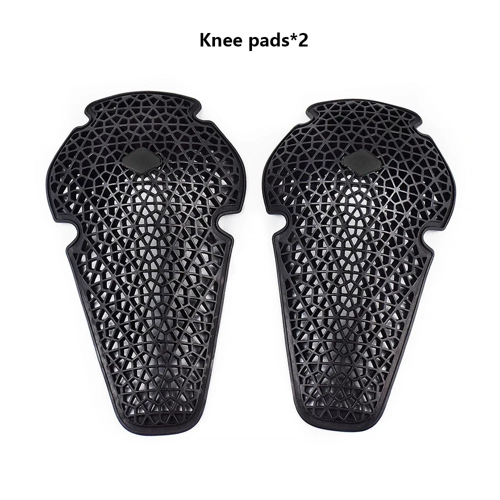 Motocross Knee Pad Insert Soft Motorcycle Hip Protector Chest Pad Flexible Motorcycle Armor Insert Motorcycle Jacket Equipment