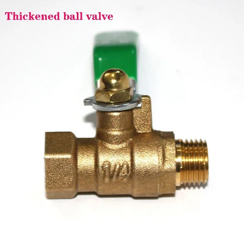 Thickened pneumatic ball valve copper dn8 valve air compressor water pipe trachea tap water switch 2 points 3 points 4 points