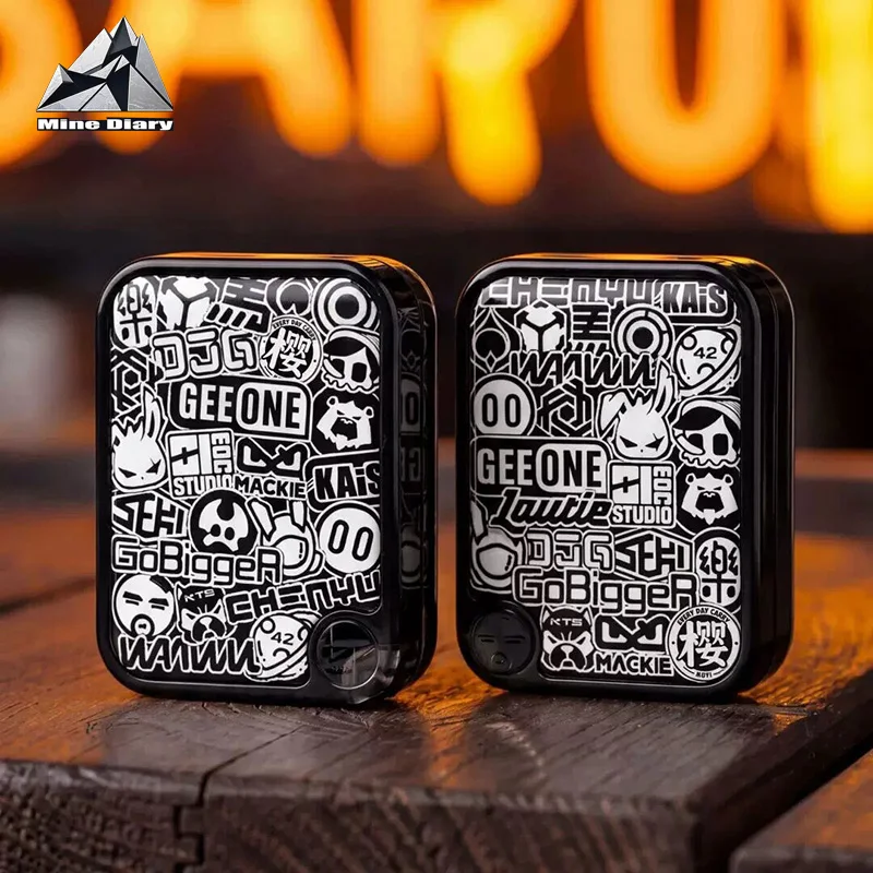 BPMODS EDC Co Branded Price Tag PMMA Mechanical Fidget Push Slider Fidget Toys Adult Stress Relief Toys ADHD Tool