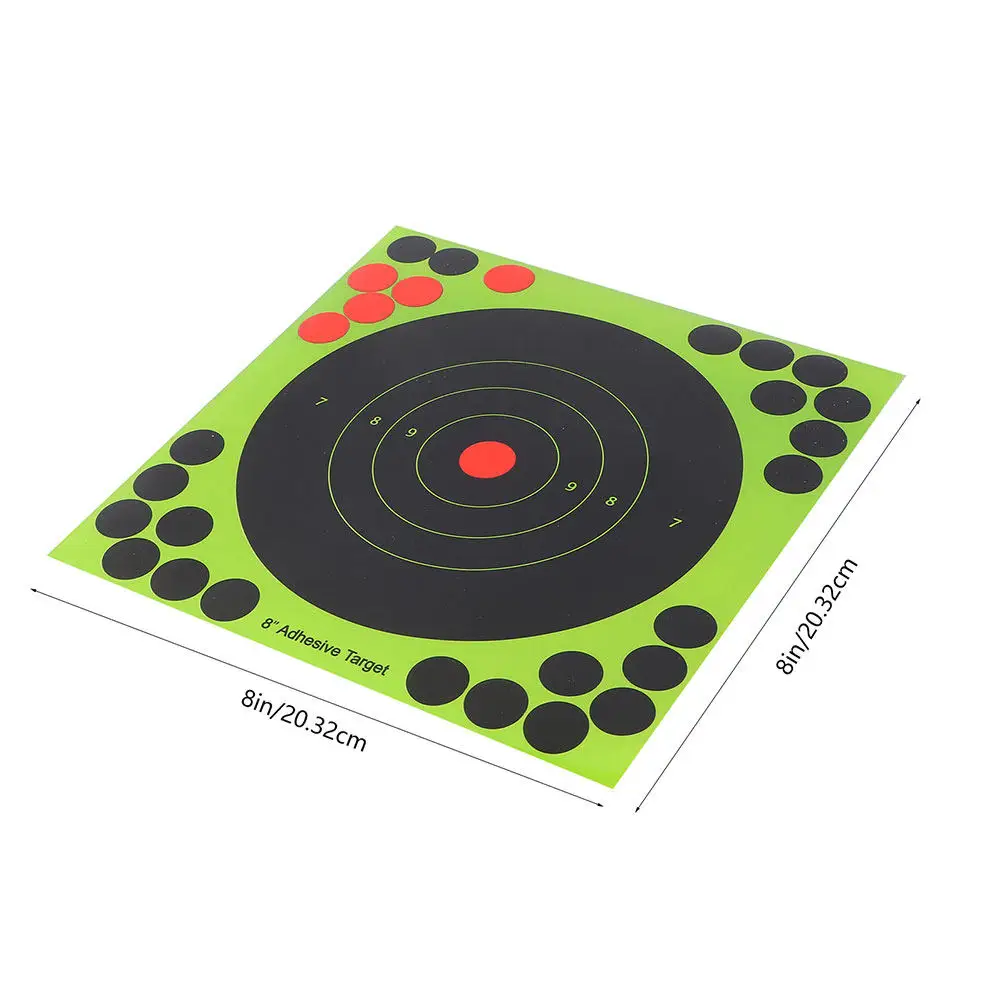 40Sheets High Quality Dart Target Stickers Thick Secure Adhesive Paper Targets for Precision Shooting Practice Range