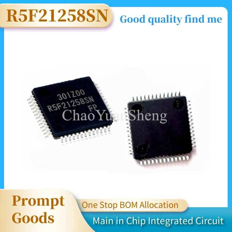 1pcs/lot New Original R5F21258SNFP R5F21258SN R5F21258 QFP-52 in stock