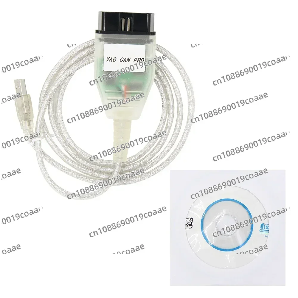 

VCP VAG CAN PRO V5.5.1 K-line OBD 2 OBD2 Car Diagnostic Auto Tool FTDI VCP CAN PRO Scanner Cable for VAG K Line CAN BUS Cable