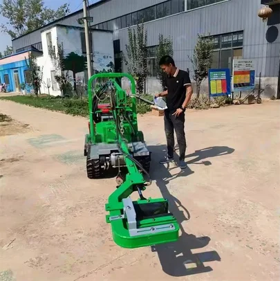 Multifunctional Crawler Olive Tree Shaker Almond Walnut Picker Automatic Vibrating Picker