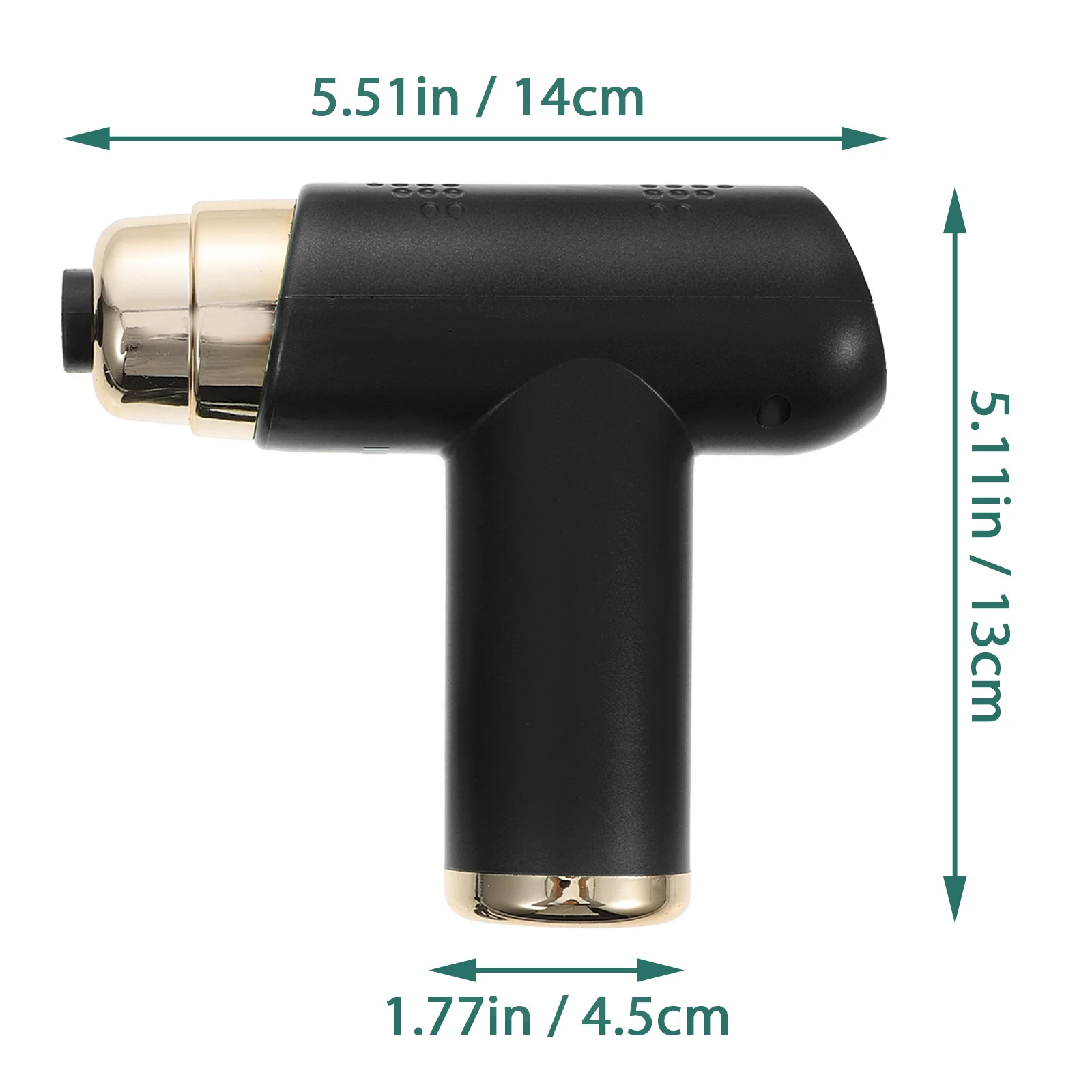 1Set Mini Percussie Massager 6 Speed Verstelbare Fascia Gun voor Spieren Deep Tissue Massage Draagbare Fitness Herstel Tool