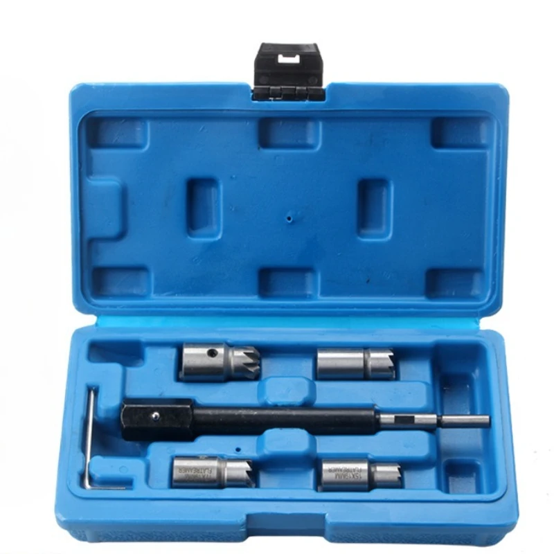 

6-piece Auto Car Diesel Injector Seat Cutter Cleaner Repair Remover Removal Tool Kit