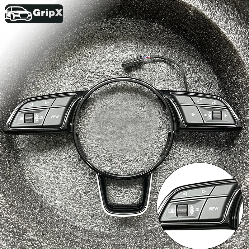 

Для Audi A4 B9 A3 8Y, автомобильные аксессуары, рулевая рама, подходящая с многофункциональными кнопками, аксессуары для рулевого колеса