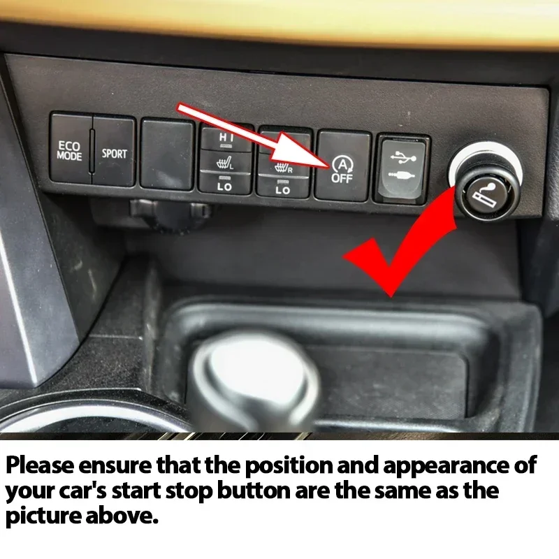 For Toyota RAV4 RAV 4 2015-19 Car Automatic Start Stop Engine System off Eliminator Stop Start Canceller Plug Cable Memory Mode