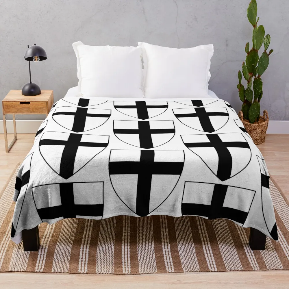 

Teutonic Order Coat of Arms Throw Blanket Plaid Thermal halloween Summer Beddings Blankets