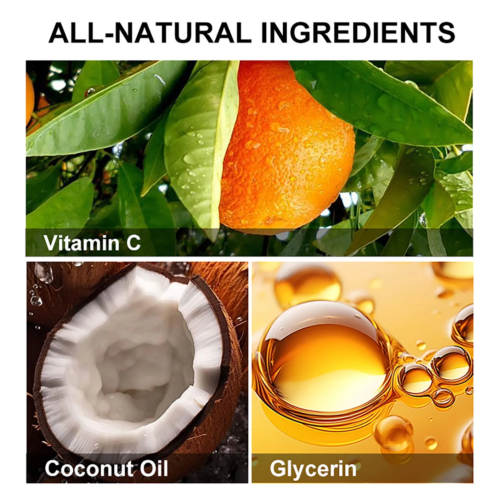 AILKE Vitamin C Whitening 4-in-1 Set, Smooth Skin, Reduce Wrinkles, Black Spots, Moisturizing, With Collagen, Vitamin E - Image 6