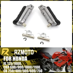 Reposapiés delantero para motocicleta, accesorios de reposapiés para HONDA CB400 NT 400 CB500 CB600 XL 125 CB 250 CBF 500