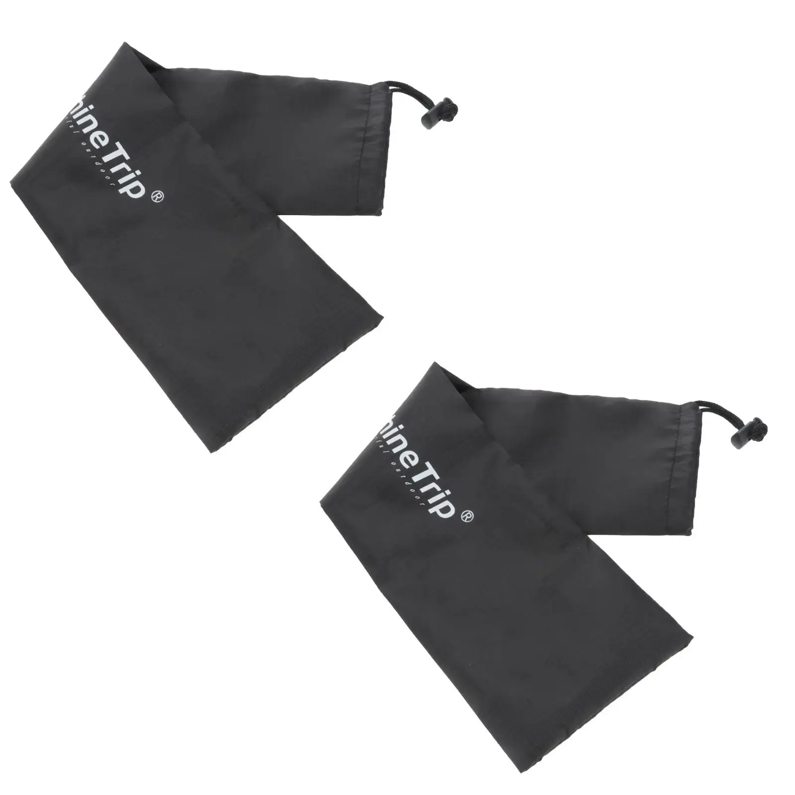 

2pcs Tent Bag Tent Rod Bag For Camping 49cm Camping Storage Outdoor Portable Fishing Rod Pouch 210T Plaid Cloth