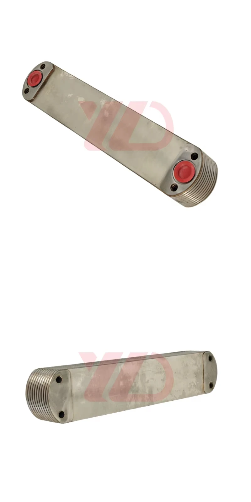 Construction Machinery Engine Spare Part Oil Cooler Core 4965870 4965860 for Cum mins ISX QSX Engine