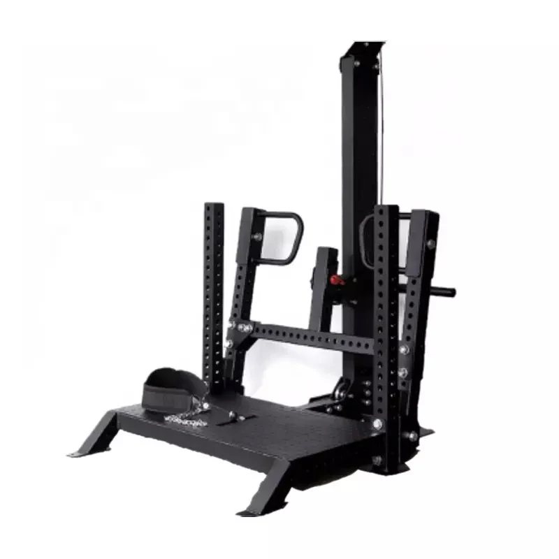 

Commercial Multi-Function Gym Fitness Equipment Plate Loaded Trainer Belt Rack Squat and Leg Press Machine for Body Building
