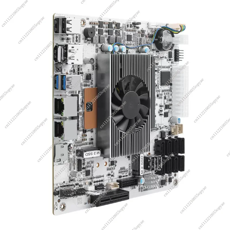 i5 8265U DDR4 NAS Motherboard Mini ITX 8 Bay PC Mainboard Dual 2.5GbE LAN PCIe 3.0 NVMe Storage Server Board