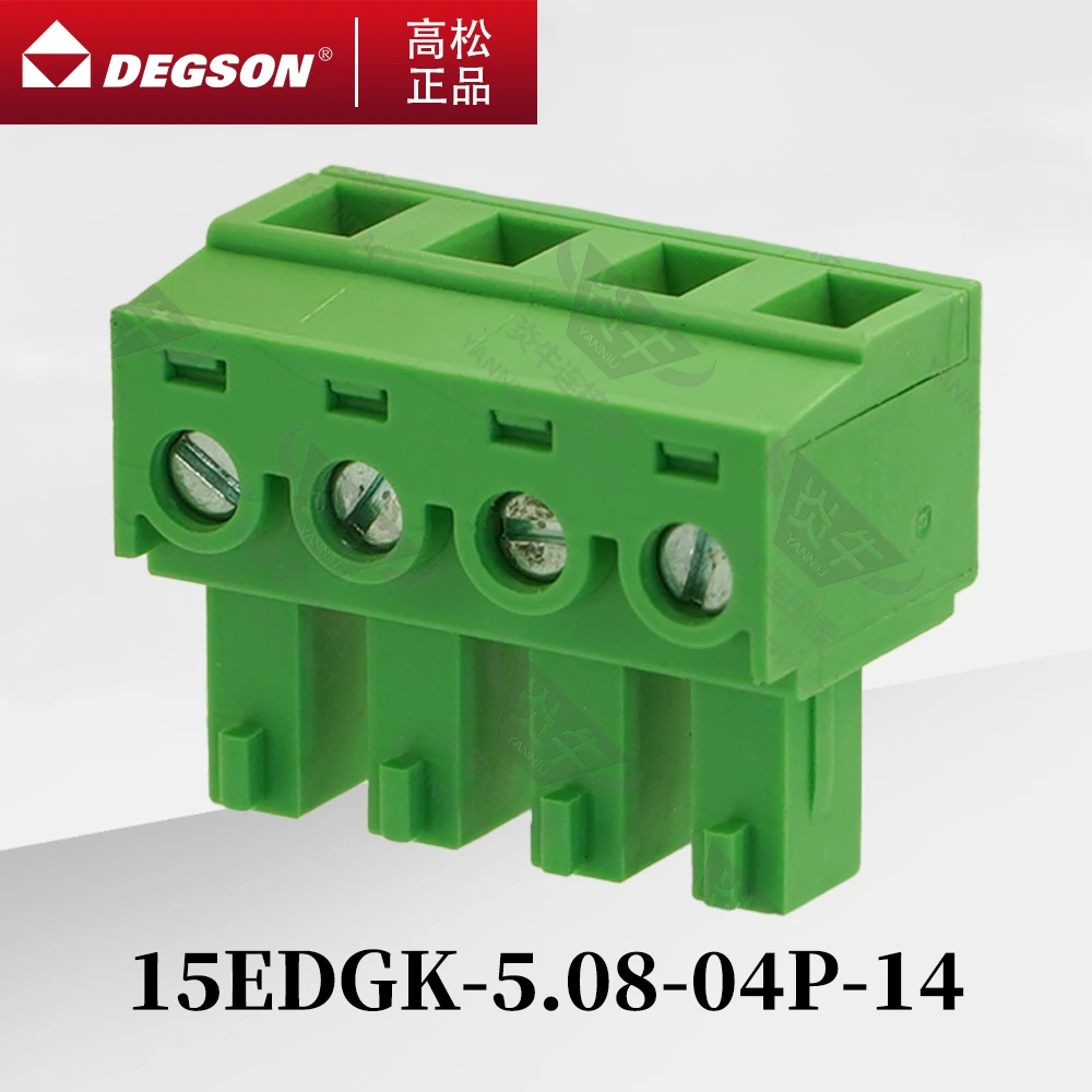 

10Pcs DEGSON 15EDGK-5.08 Pluggable PCB terminal blocks Phoenix Contact MC 1.5-ST-5.08 KF15EDGK 5.08mm 2PIN-12PIN 450V 7A