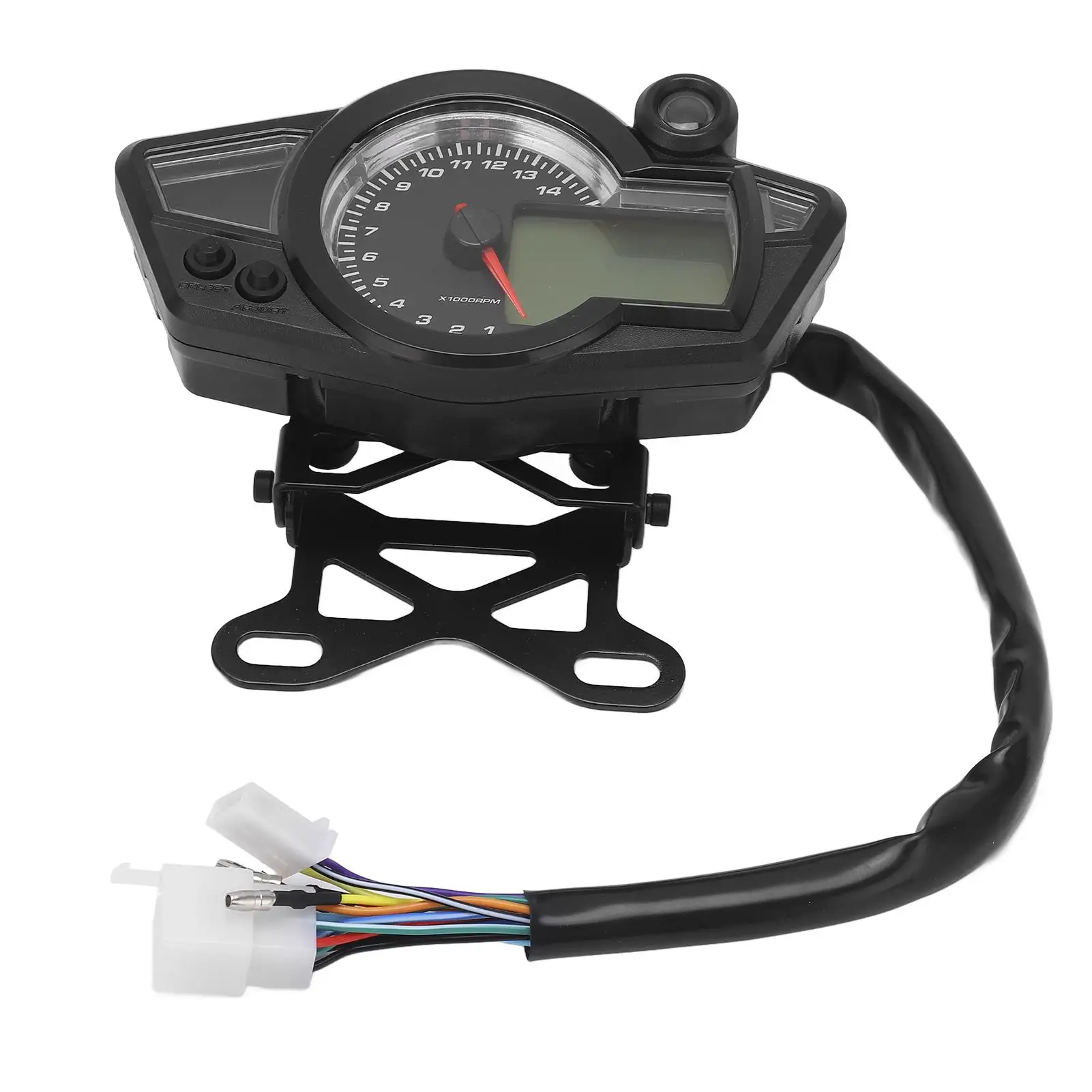 High Quality Motorcycle Speedometer & Tachometer with Anti Glare Backlight for atv UTV - 1, 2, 4 Cylinder