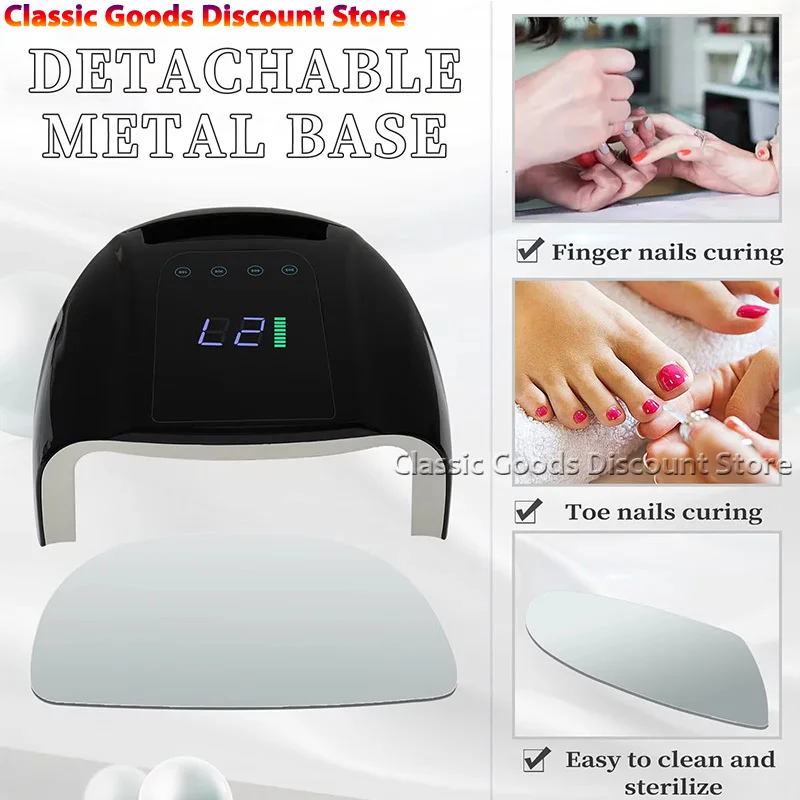 2026 جديد قابلة للشحن مسمار مصباح اللاسلكي هلام البولندية مجفف الأشعة فوق البنفسجية ضوء للأظافر مانيكير ضوء اللاسلكية مسمار UV LED مصباح