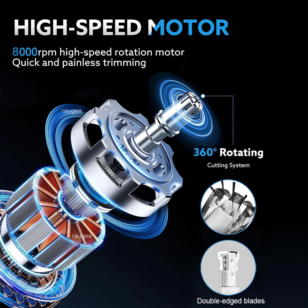 ماكينة تشذيب شعر الأنف الصغيرة USB قابلة للشحن الكهربائية مزيل شعر الأنف المحمولة جيب الأنف مقص الشعر الرجال آذان الشعر الحلاقة