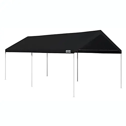 Canopy Domain Pro 200 Straight Leg 10 by 20 Foot Outdoor Canopy Car Tent 10x20 with Durable Powder Coated Steel Frames