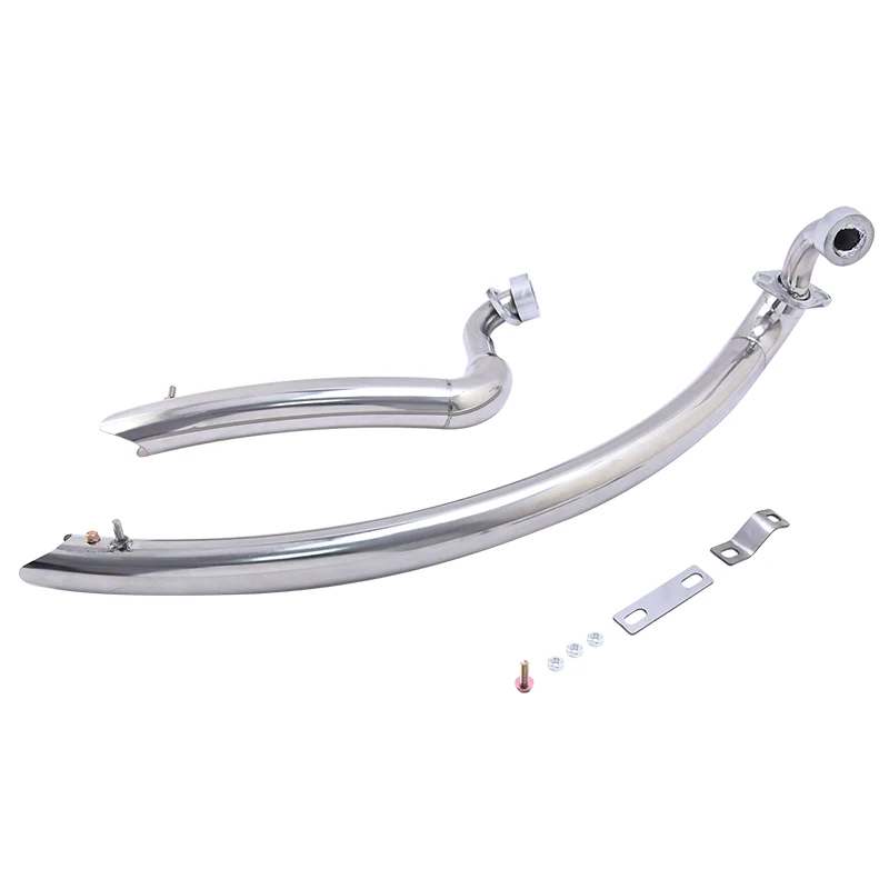 

Slip On For Yamaha XV700 1984-1987 XV1100 1986-1999 Whole Exhaust System Header Link Pipe Slip On Muffler Escape Stainless Steel
