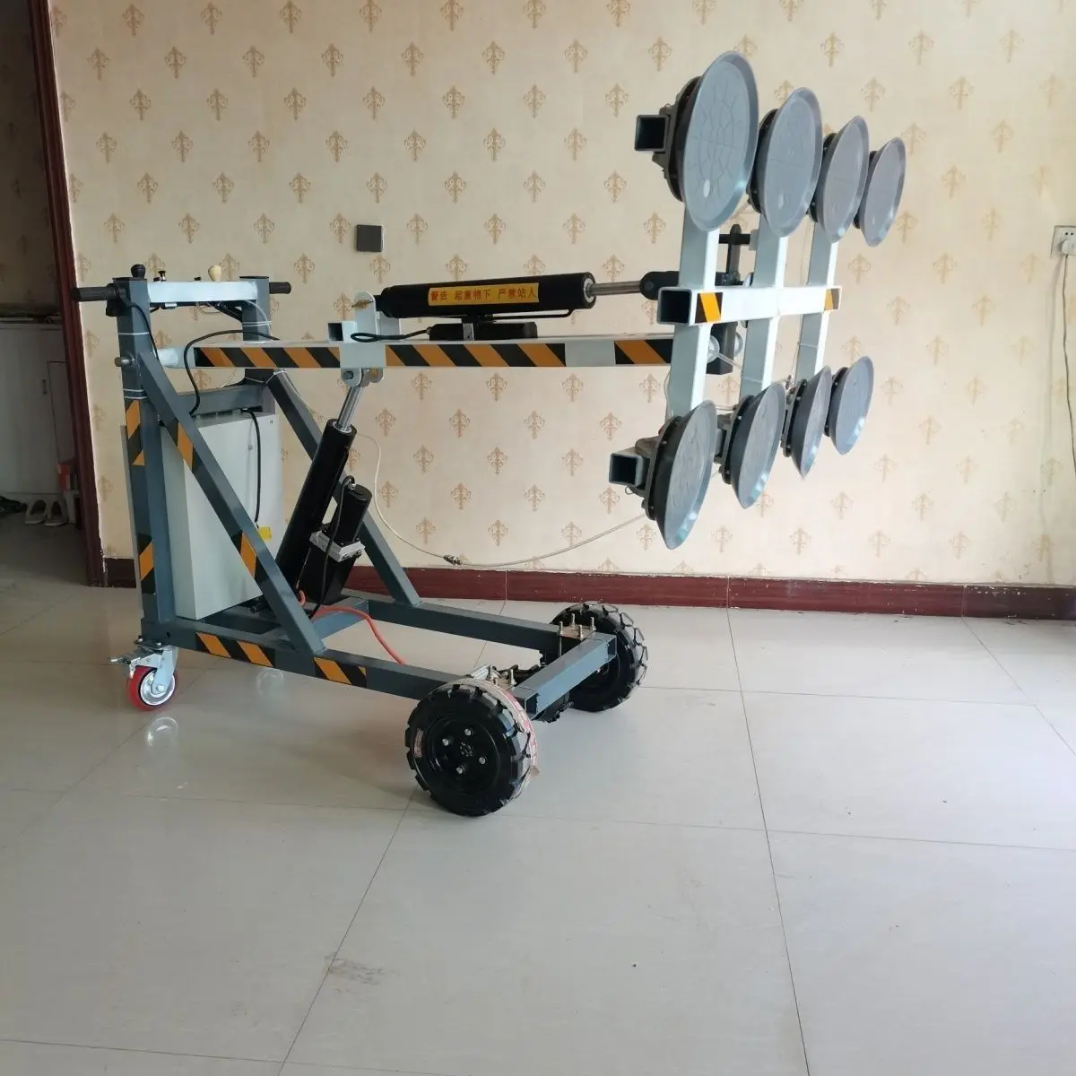 كوب شفط أوتوماتيكي مفرغ، تركيب زجاجي يدوي، لوحة حائط كهربائية، جدار ستارة، آلة واحدة متعددة الأغراض #2