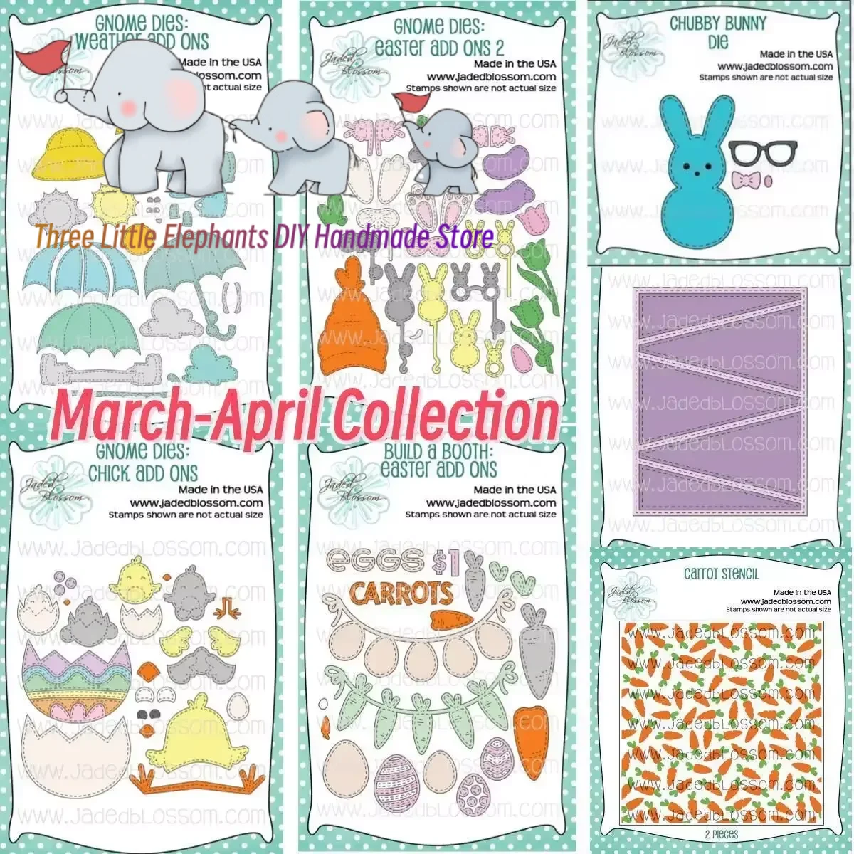 

Animal Dies 2025 March-April Collection Metal Cutting Dies Stencil Scrapbook Diary Decoration Embossing Template DIY Make Card