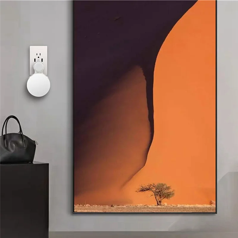 حامل جداري بتقنية جديدة لجوجل واي فاي، حامل دعامة واي فاي لجهاز توجيه واي فاي جوجل سهل الاستخدام في المنزل في كل مكان ب سهل التركيب #5