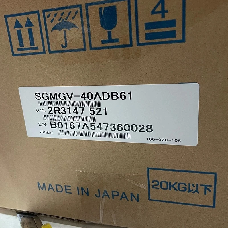 

НОВЫЙ серводвигатель переменного тока Yaskawa SGMGV-40ADB61 Ускоренная доставка