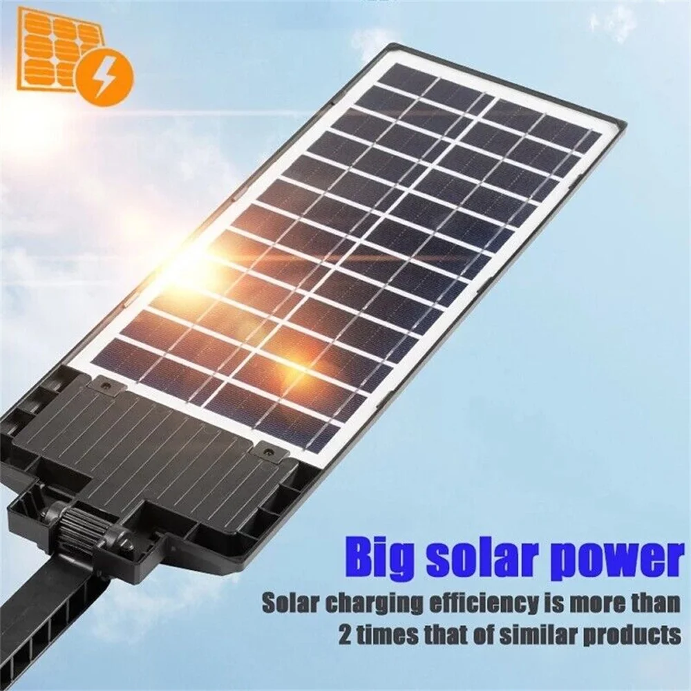 Imagem -05 - Led Super Bright Outdoor Solar Lamp Impermeável Iluminação Ultra Wide Street Light Indução Humana Sensor de Movimento Yard Wall Lights