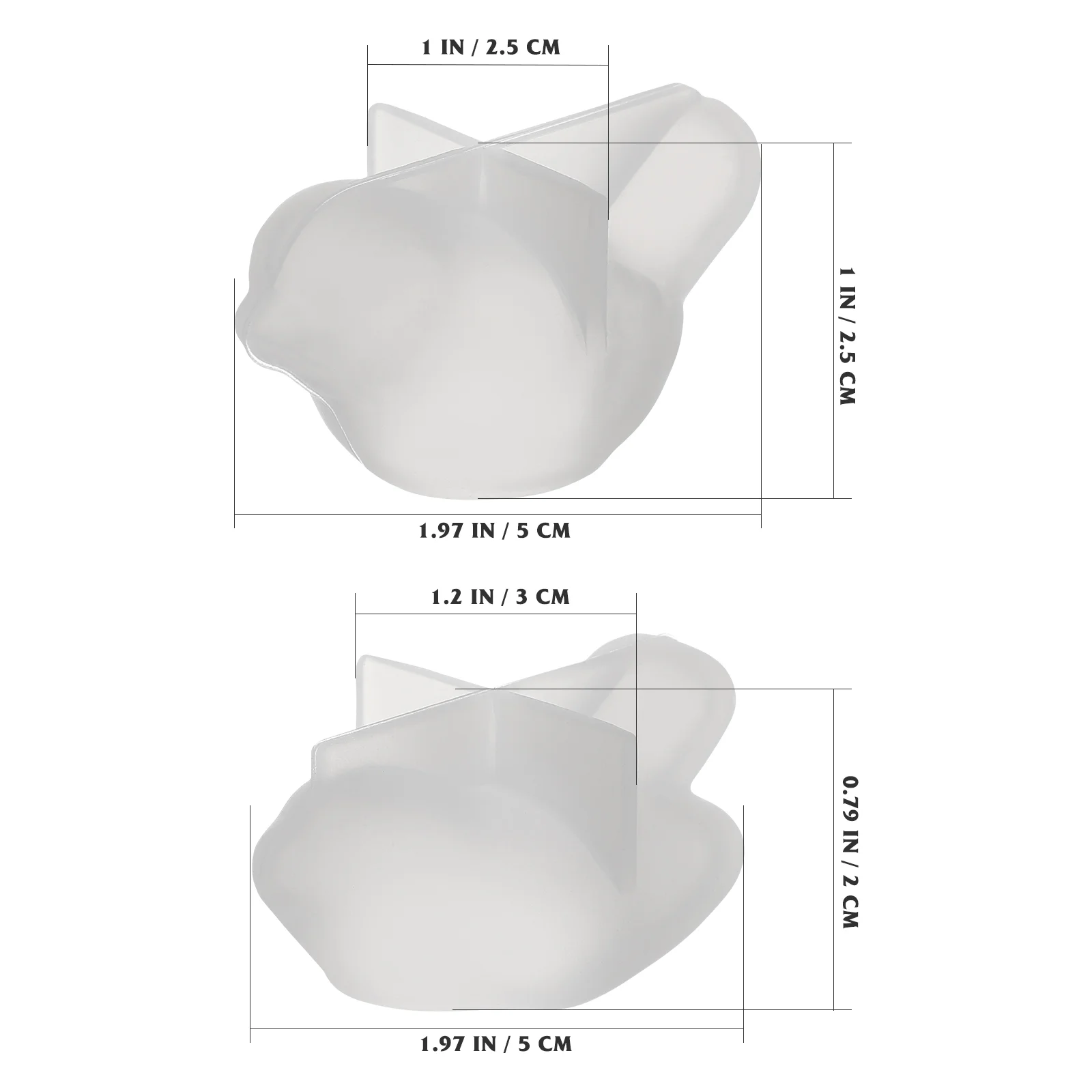 2 Pcs Bird Mold Ice Cube Tray DIY Manual Decorate Crystal Epoxy Silica Gel Birds Ornaments Mould Silicone Making Model