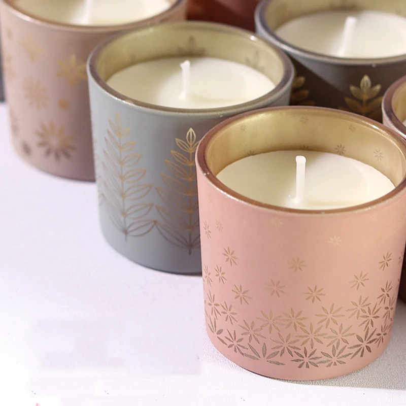 Красочные керамические свечи,  – обзор и цена Home Fragrance Flowers