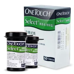 One Touch Select Simple Test Strips 25/50/100pcs Blood Glucose Glucometer Tester EXp:2026.6