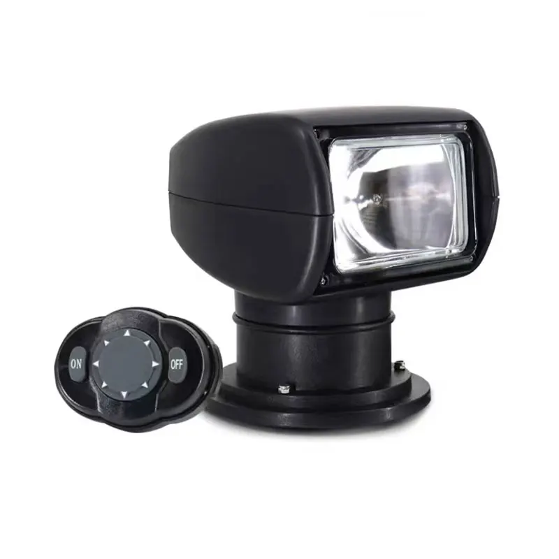 LED Boat Lights 12V 24V Marine Spot LED Searchlight With Remote Control