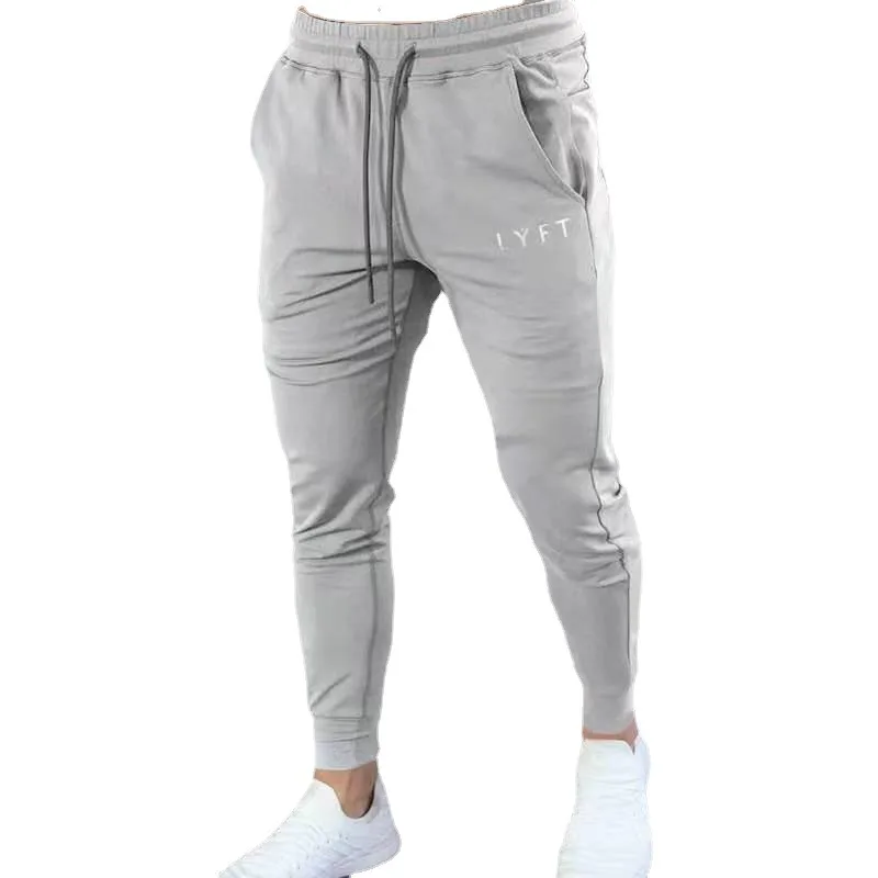 Muscle Fitness Autumn And Winter New Sports Pants Men\'s Casual Pants Korean Version Slim Fitness Pants Men\'s Ankle Pants
