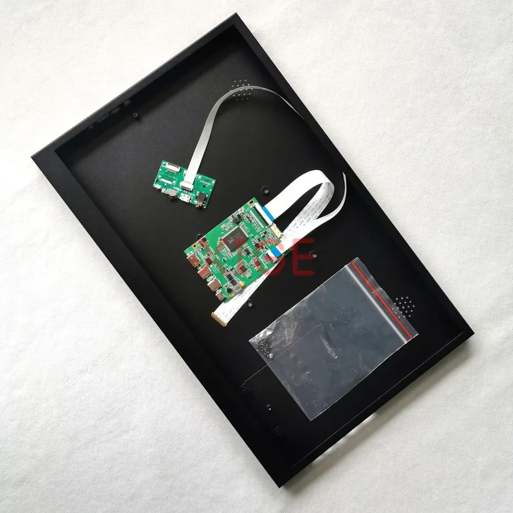 

For HB133WX1 NT133WHM 13.3" Metal Case+Driver Controller Board 30 Pin EDP 2 TYPE-C DIY Modified Kit HDMI-Mini USB Micro 1366*768