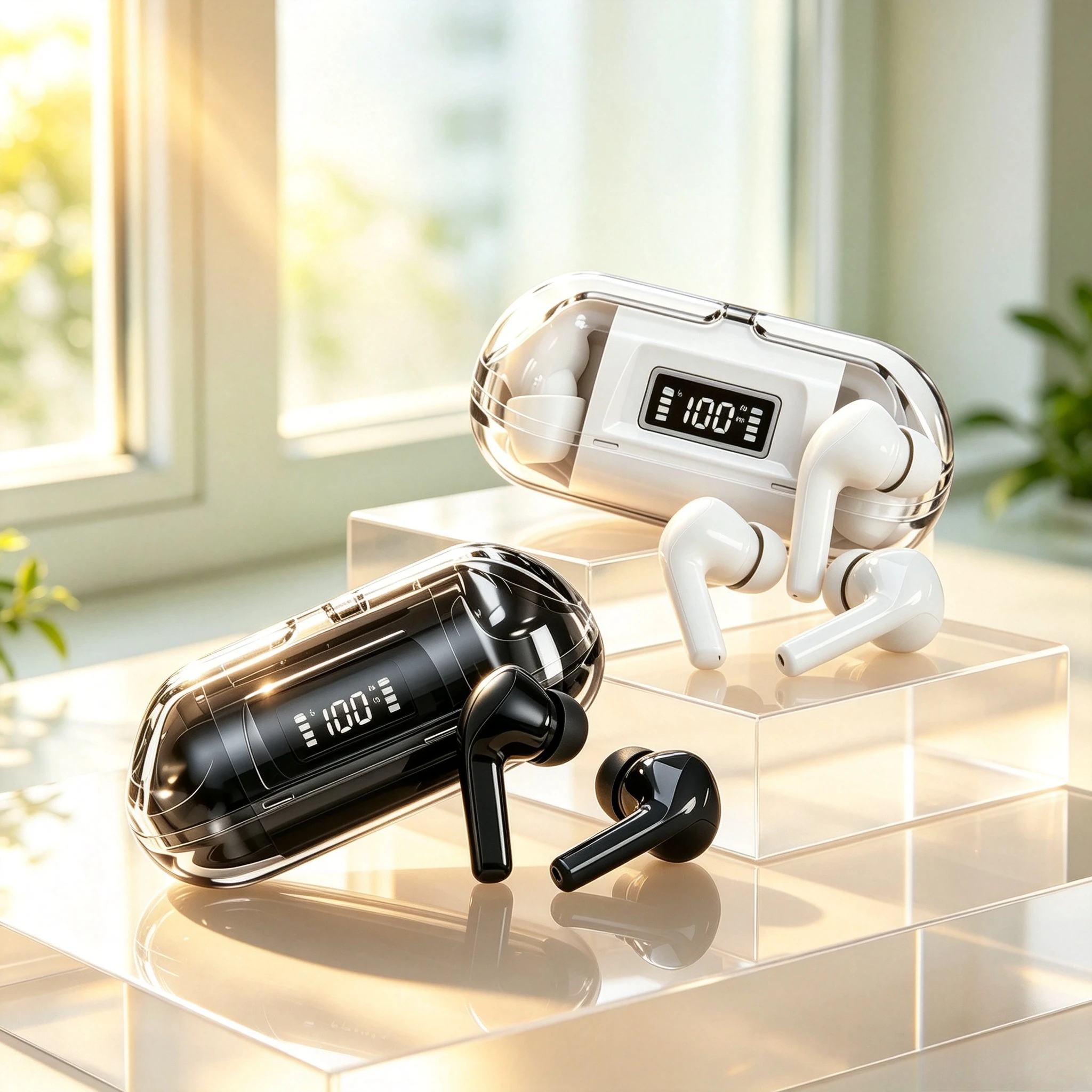 TWS Wireless Earbuds Fone Bluetooth Headphones Durable Bluetooth Headsets Feature Reinforced Cables for Longevity
