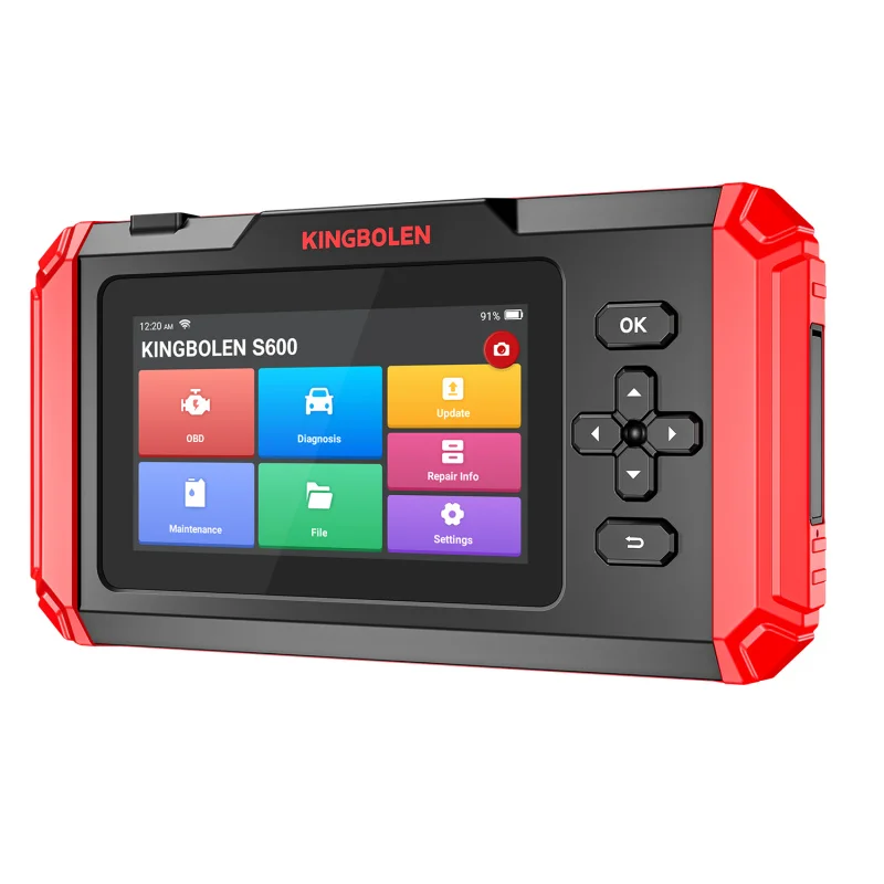 Kingbolen S600 Auto Scanner OBD2 Diagnostic Tool For All Cars with 8 Resets as CRP123X