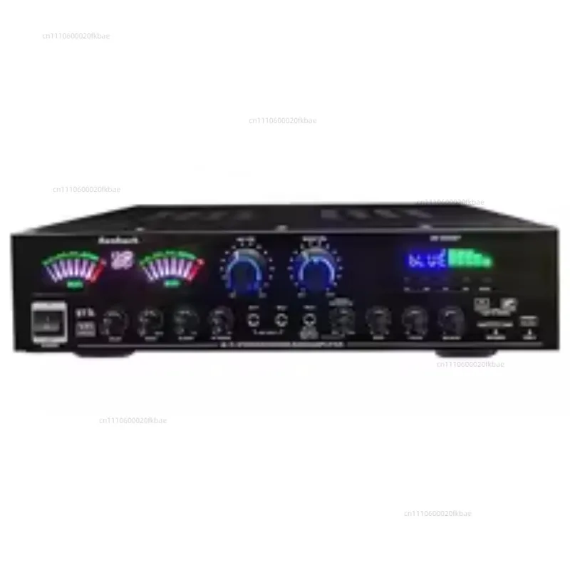 5-Channel power amplifier household, high-power professional karaoke digital USB card Bluetooth subwoofer 5.1